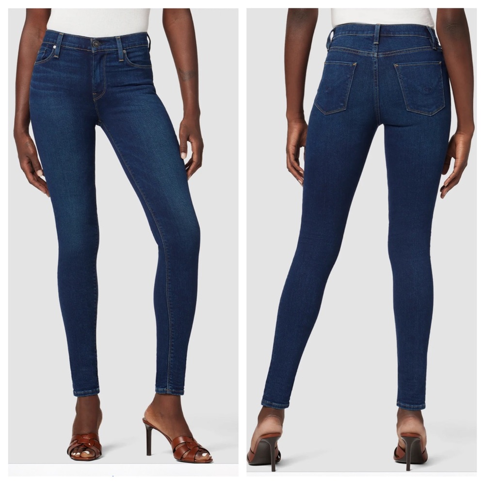Hudson Nico midrise super skinny jeans 29
